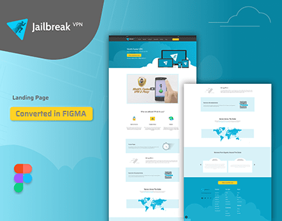 Jailbreak VPN (Homepage) - UI Design