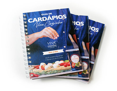 Editorial Design | Guia de Cardápios Viva Cozinha