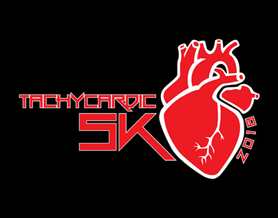 Tachycardic 5K logo design