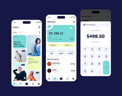 Lifestyle Finance App Design @ Flagship