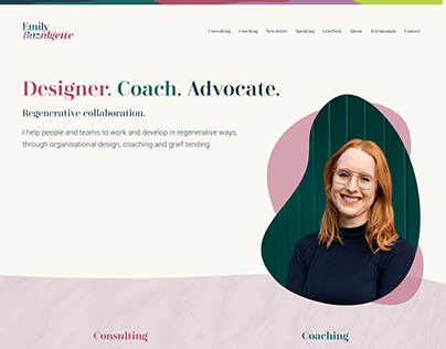 Portfolio Website Design Using Squarespace