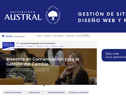 Diseño Web - Universidad Austral