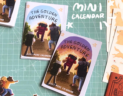The Golden Adventure - 2023 Mini Calendar