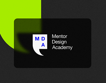 MDA - MENTOR DESIGN ACADEMY - Branding - Logo
