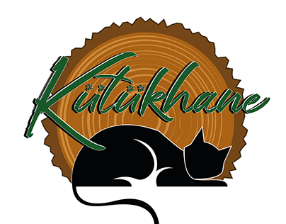 Kütükhane Kafe Logo Tasarımı