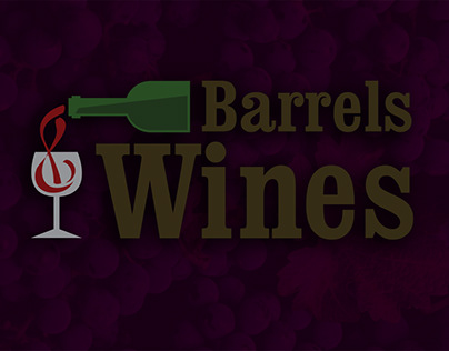 Barrels & Wines Brand Identity