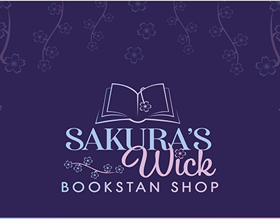 Sakura's Wick Bookstan Shop - Visual Identity