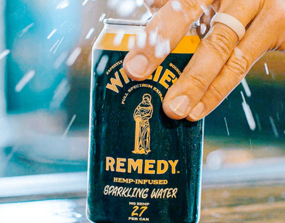 Project thumbnail - Willie's Remedy Sparkling CBD Water