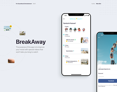 BreakAway - Travel planning app