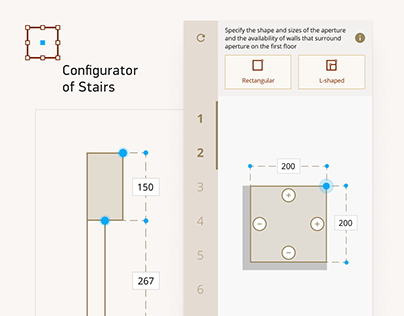 Configurator of Stairs