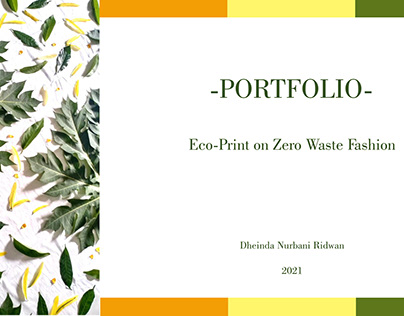 Eco-Print on Zero Waste Fashion