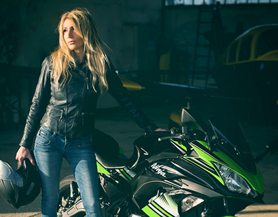 Motorbike Girl (Angie)