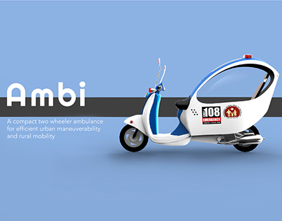 Ambi- A two wheeler ambulance