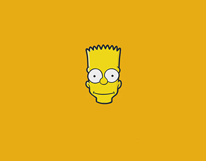Falling Bart simpson