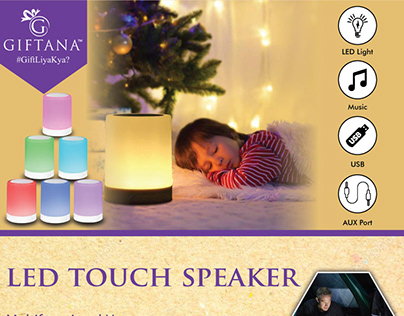 Buy Giftana Multi functional Power Bank Lamp with two l