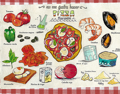 Illustrated recipes