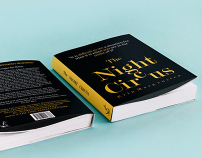 The Night Circus Book - Typography - Graphic Design