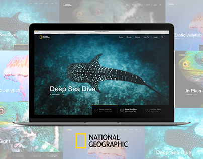 National Geographic - Parallax Carousel