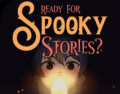 Project thumbnail - Children's book "Ready for spooky stories?"