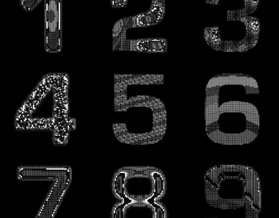 numerology_ASCII | motion typography