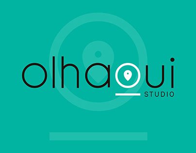 Logo Olhaqui Studio