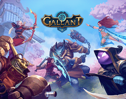 Our new incredible art for Gallant