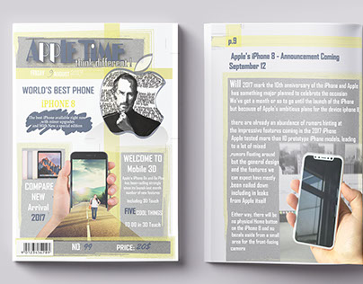 Apple Magazine - Cover Design