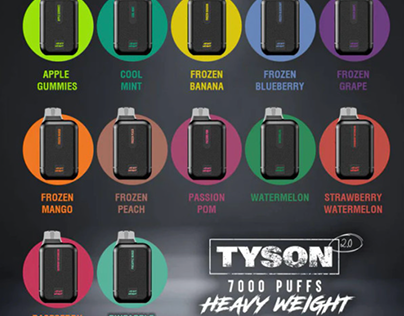 Tyson 2.0 Heavy Weight 7000 Disposable Vape