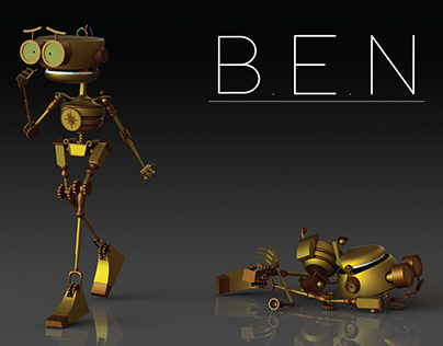 B.E.N Robot CAD Model