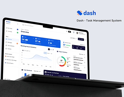 Project thumbnail - Dash - Task Management System