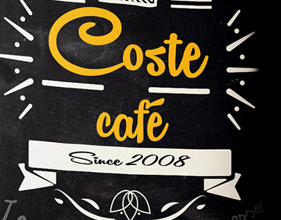 Menu Café Coste