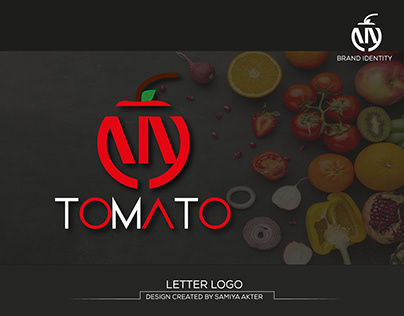 Tomato Letter Logo | Logo Design | Samiya Akter