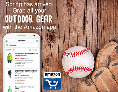 Amazon Shopping App Spring Campaign