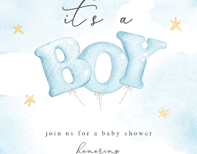 Babyshower invitations
