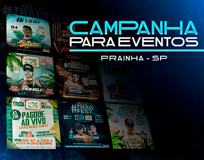 CAMPANHA PARA EVENTOS | PRAINHA - SP 2019