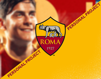 AS ROMA SOCIAL REBRAND 2022 PERSONAL PROJECT