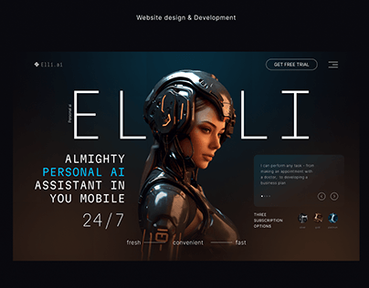ELLI website page