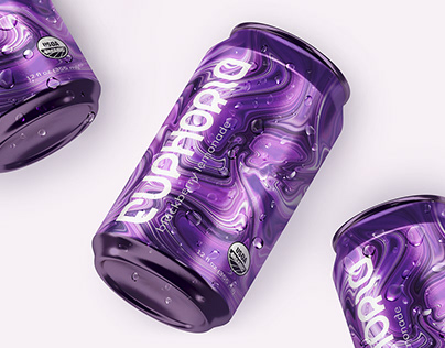 Euphoria Lemonade - Brand Identity, Packaging
