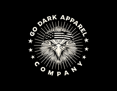 Logo for Go Dark Apparel