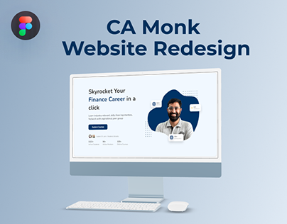 CA Monk - Website Redesign