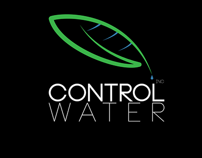 Control Water logo concept