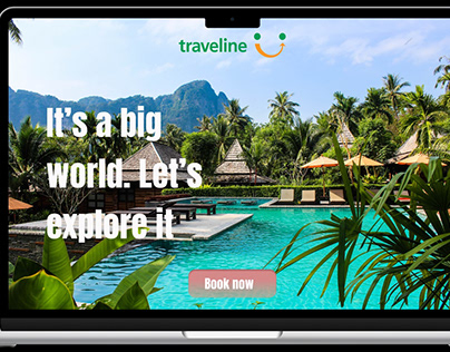 travel agency landing page