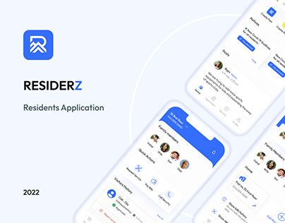 Residerz - Residents App Design