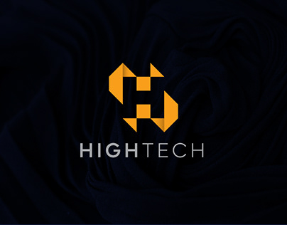 High tech logo design.