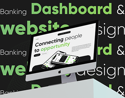 Banking dashboard & website design