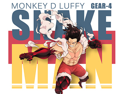 One Piece Luffy Snakeman