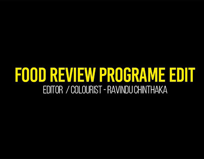 Food Review Programe Edit