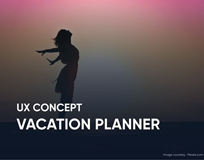 UX Concept - Vacation Planner