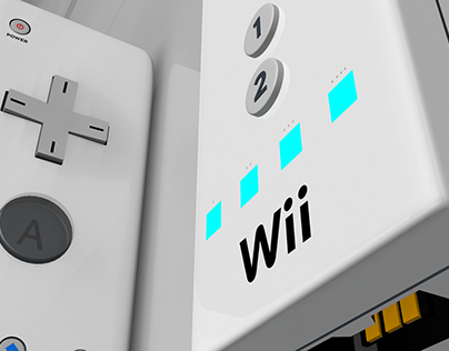 Modelado 3D - Control Wii - Cinema 4D -