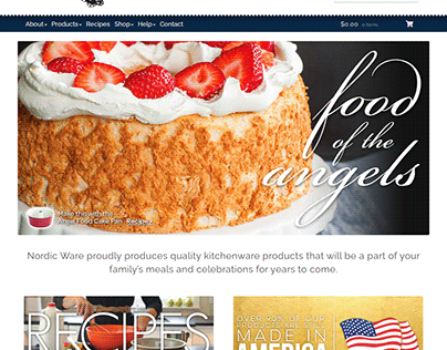 Nordec food website